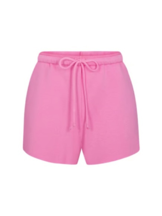 SKIMS Pants - SKIMS Women's Cotton Fleece Shorts in Bubblegum Size Medium NWT RARE